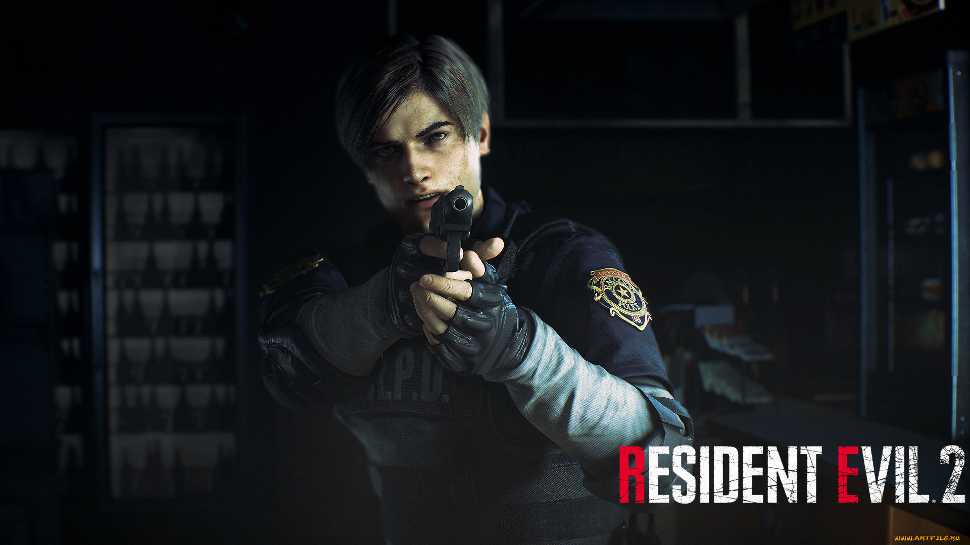 Обои Resident Evil 2 (2019) Видео Игры Resident Evil 2 (2019), обои для  рабочего стола, фотографии resident evil 2 , 2019, видео игры, resident,  evil, 2, шутер, action, horror Обои для рабочего